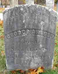 George ARNOLD - Grave