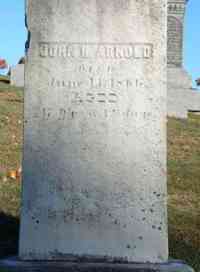 John H ARNOLD - Grave