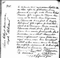 Marie Angele ROBICHAUD - 1845 marriage