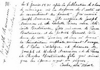 Adelaide BASTARACHE dite BASQUE - 1821 marriage