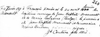François Xavier ARSENEAU - Baptism