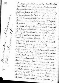 Julie ARSENEAU - 1817 marriage
