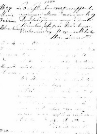 Marguerite THOMAS - 1844 marriage