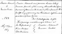 Maxime ARSENEAU (ARSENAULT) - 1829 marriage
