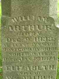 William ARTHUR - Grave