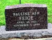 Pauline Katherine ASH - Grave