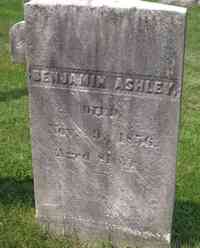 Benjamin ASHLEY - Grave
