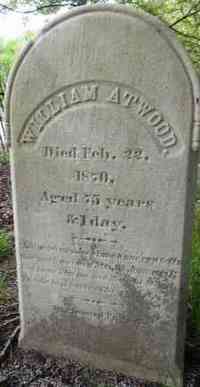 William ATWOOD - Grave