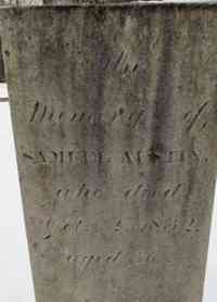 Samuel AUSTIN - Grave