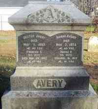 Adnah AVERY - Grave