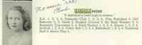 Barbara BADER - 1944 Glastonbury High School yearbook
