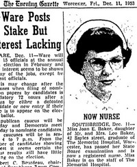 Joan Evelyn BAKER -