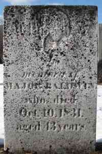 Major BALDWIN - Grave