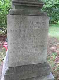 Joel BALDWIN - Grave