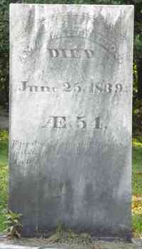 Amariah BALLOU - Grave