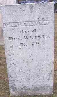 Isaac BANCROFT - Grave