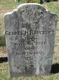 George H. BANCROFT - Grave