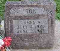 James Arthur BANVILLE - Grave