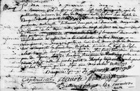 Marguerite GANOSSE - 1750 marriage