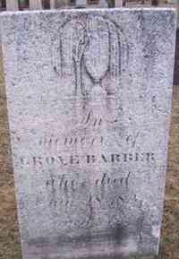Grove BARBER - Grave