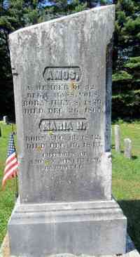Amos BARDWELL - Grave