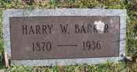 Harry W BARKER - Grave