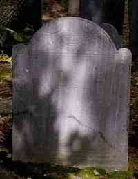 Rebecca BARRETT - Grave  Here lyes ye Body of Mrs. REBECKAH JONES Wife to Lieut. ELNATHAN JONES Who Died February 8 AD 1732/3 in ye 22 Year of her Age.