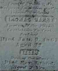 Thomas BARRY - Grave