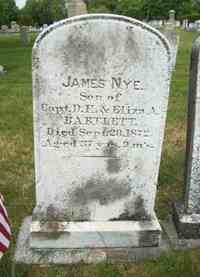 James Nye BARTLETT - Grave