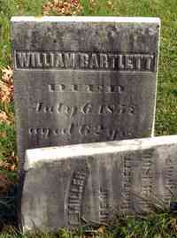 William BARTLETT - Grave