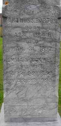 Arthur Sedgewick BARTON - Grave