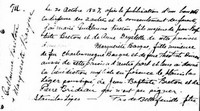 Marguerite BASQUE - 1827 marriage