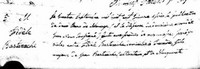 Fidele BASTARACHE dit BASQUE - 1815 marriage (part 1)
