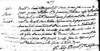 Fidele BASTARACHE dit BASQUE - 1815 marriage (part 2)