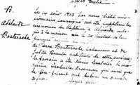 Adelaide BASTARACHE dite BASQUE - Baptism