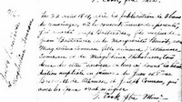 Marie Magdeleine COMEAU - 1819 marriage