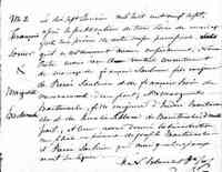 Marguerite BASTARACHE - 1827 marriage