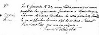 Marie BASTARACHE dite BASQUE - Death