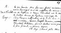 Marie Elisabeth BASTARACHE dite BASQUE - Baptism