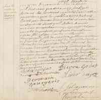 Marie Anne BASTARACHE - 1704 marriage
