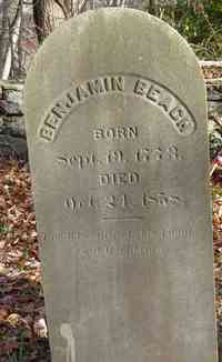 Benjamin BEACH - Grave