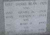 Daniel BEAN - Grave