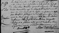 Louis BEAUBIEN TROTTIER dit DESRUISSEAUX - 1796 Death  Nicolet, QC, Canada