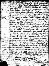 Marie-Anne MAGUET - 1726 marriage