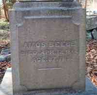 Amos BEEBE - Grave