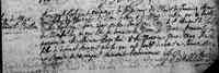 Marie-Françoise BÉLAND - 1715 Baptism Saint-Francois-de-Sales, Neuville, QC, Canada
