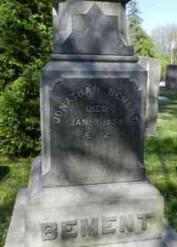 Jonathan BEMENT - Grave