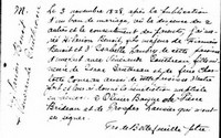 Venerande GAUTREAU - 1828 marriage