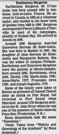 Barthelemy BERGERON -