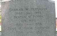 Olive M BERGMANN - Grave - Mt. Zion Cemetery, Webster, MA
